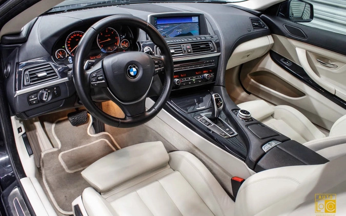 BMW Seria 6 cena 84444 przebieg: 147000, rok produkcji 2011 z Bartoszyce małe 667